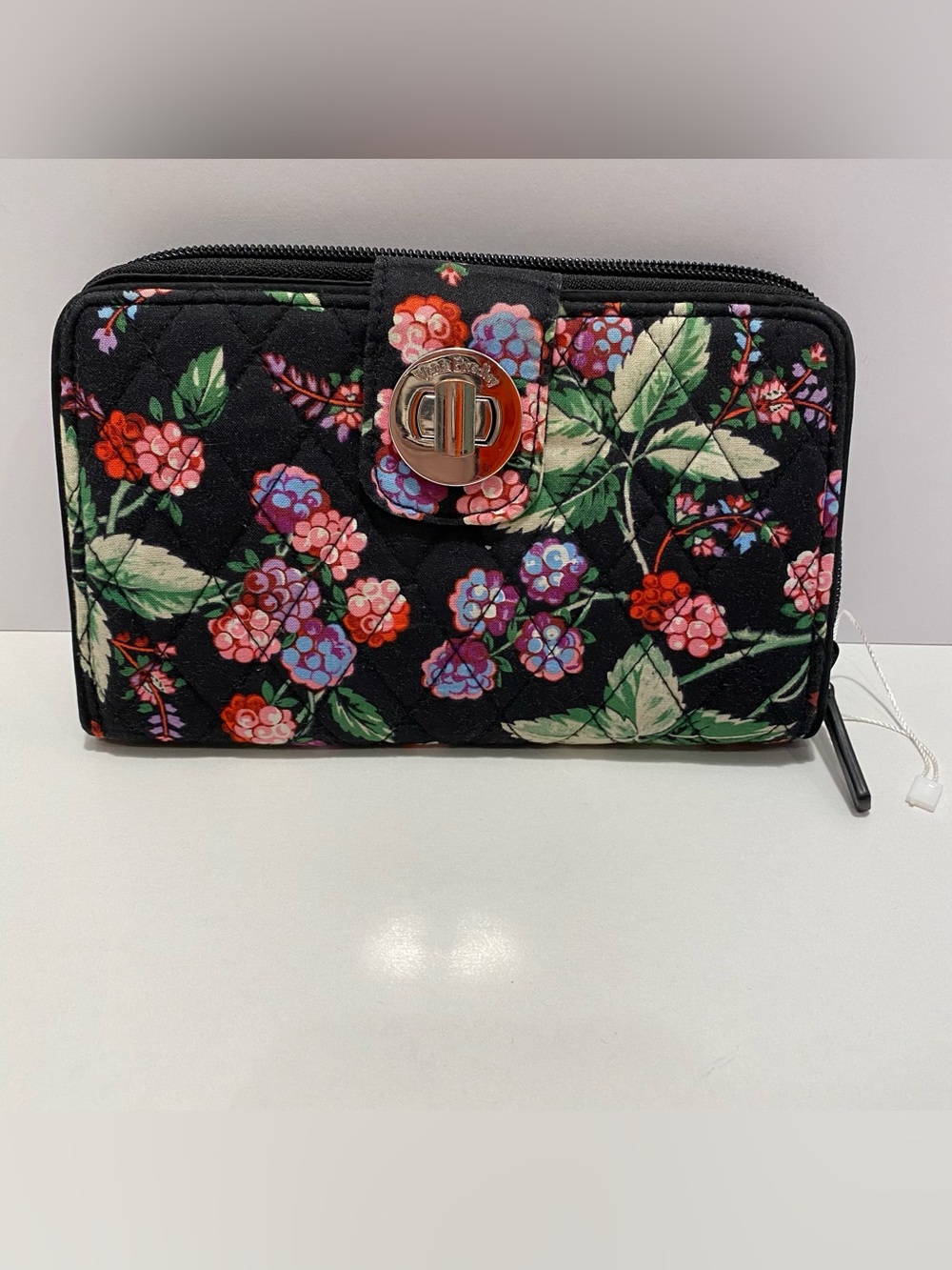 Vera Bradley Turn Lock Wallet. NWOT. Winterberry